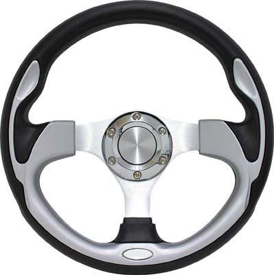 Pursuit Steering Wheel-Silver (27229-B23)